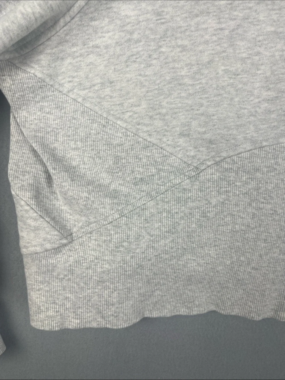Lululemon Oversized Half-Zip heather gray scuba hoodie Size: XL/XXL